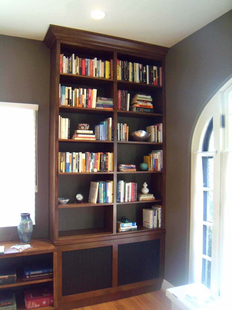Doctor's house bookcase